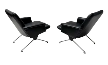 Mid-Century Modern Lounge Chairs No. 1432 by Andre Cordemeijer for Gispen, 1961